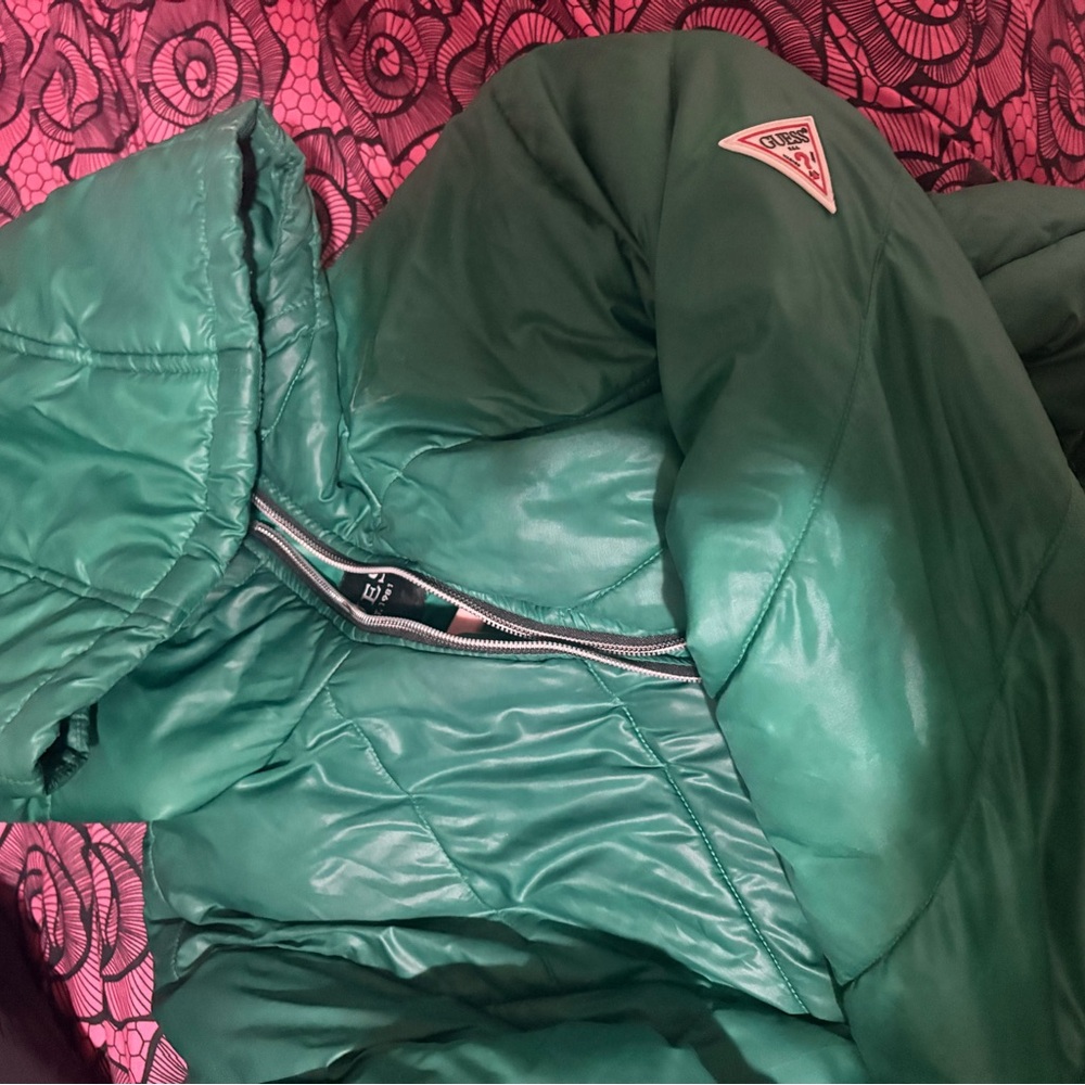 Guess Emerald Quilted Jacket
